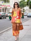 Smart Girl By Karissa Rayon Western Co Ord Set
